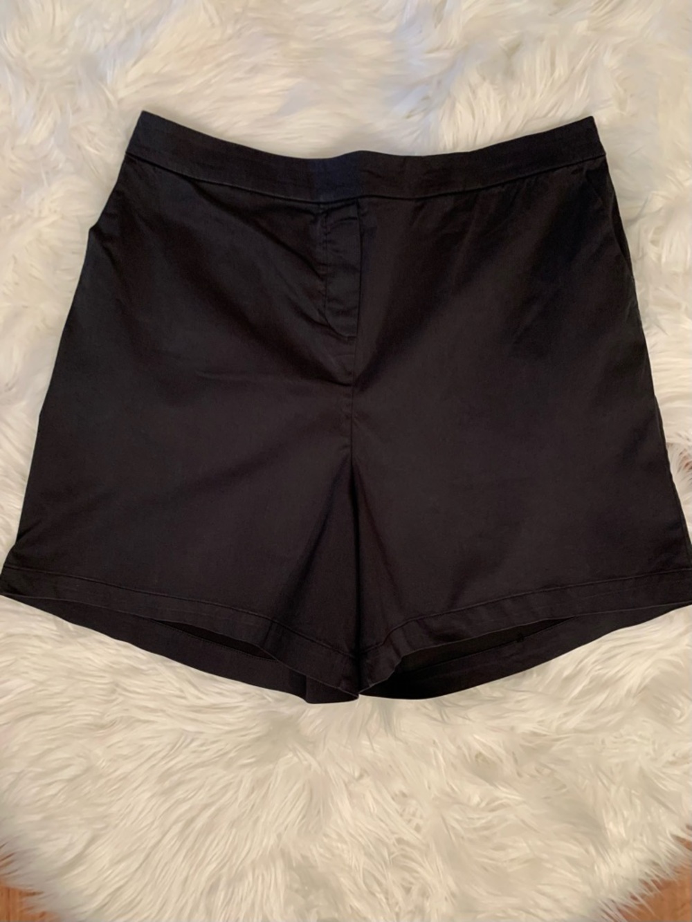 Boden Black Danby Pull on Shorts 6” Inseam Women’s Size 14